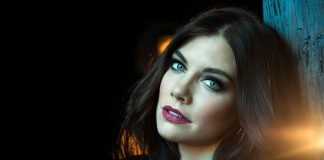 LAUREN COHAN WEARS PRABAL GURUNG