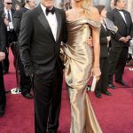 George Clooney and Stacy Keibler