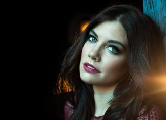 LAUREN COHAN WEARS PRABAL GURUNG