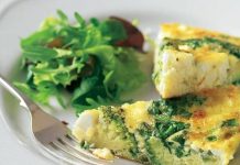 Broccoli & Feta Omelet